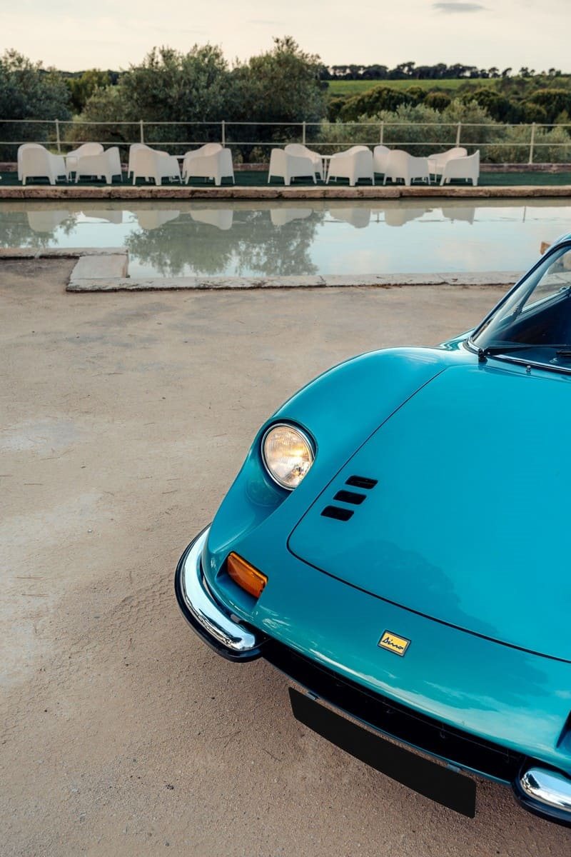 FERRARI DINO F246 GT AZZURRO METALLIZZATO, foto 79