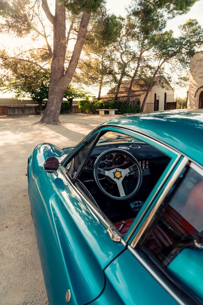 FERRARI DINO F246 GT AZZURRO METALLIZZATO, foto 81