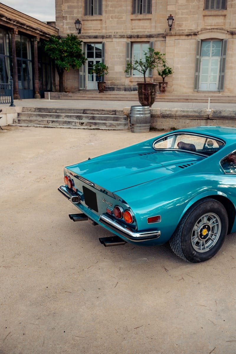 FERRARI DINO F246 GT AZZURRO METALLIZZATO, foto 83