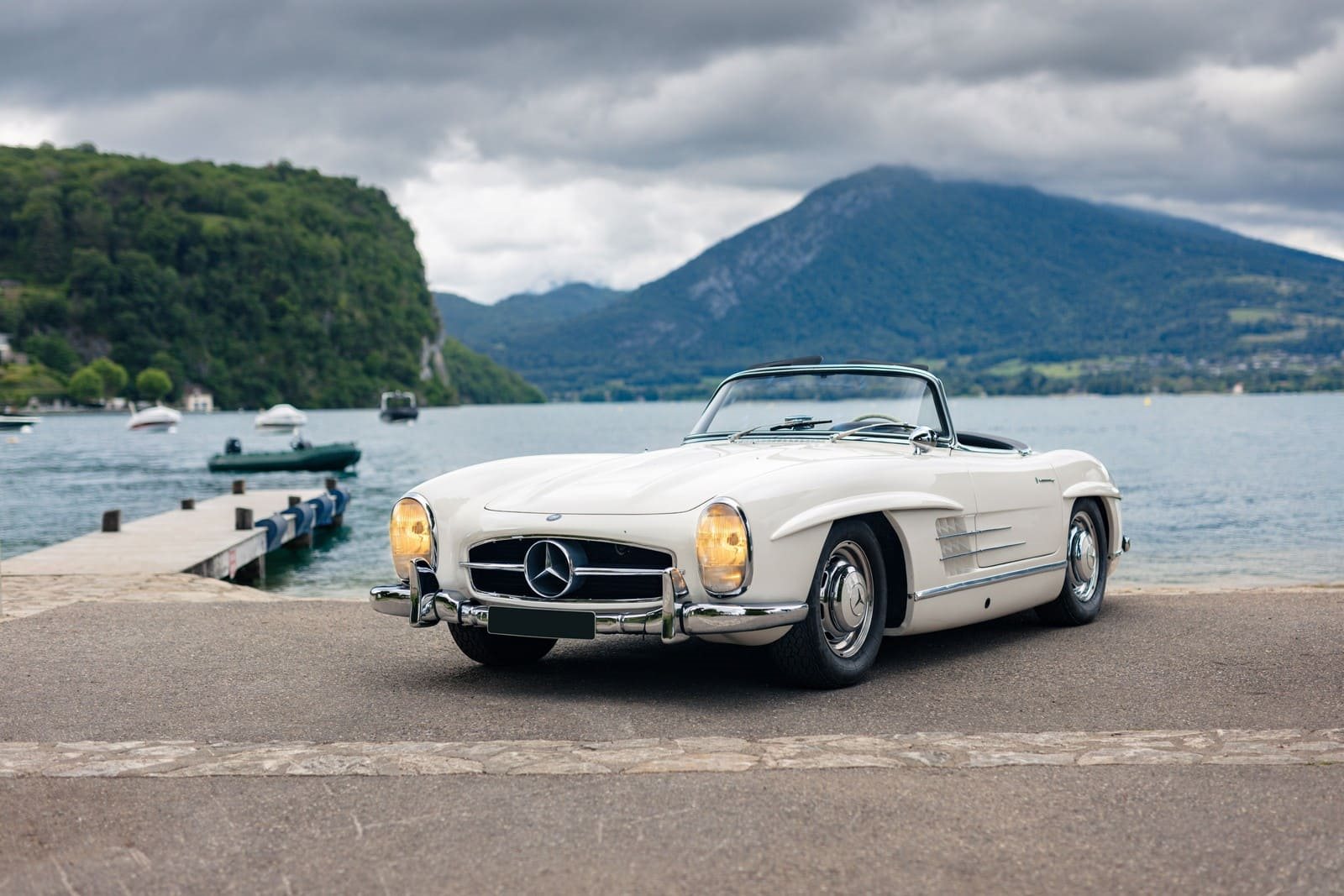 1958 - MERCEDES-BENZ 300 SL ROADSTER WHITE, foto 1