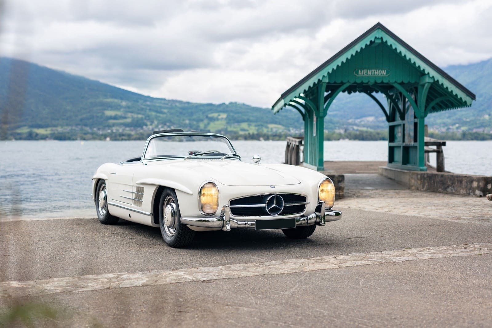 1958 - MERCEDES-BENZ 300 SL ROADSTER WHITE, foto 3