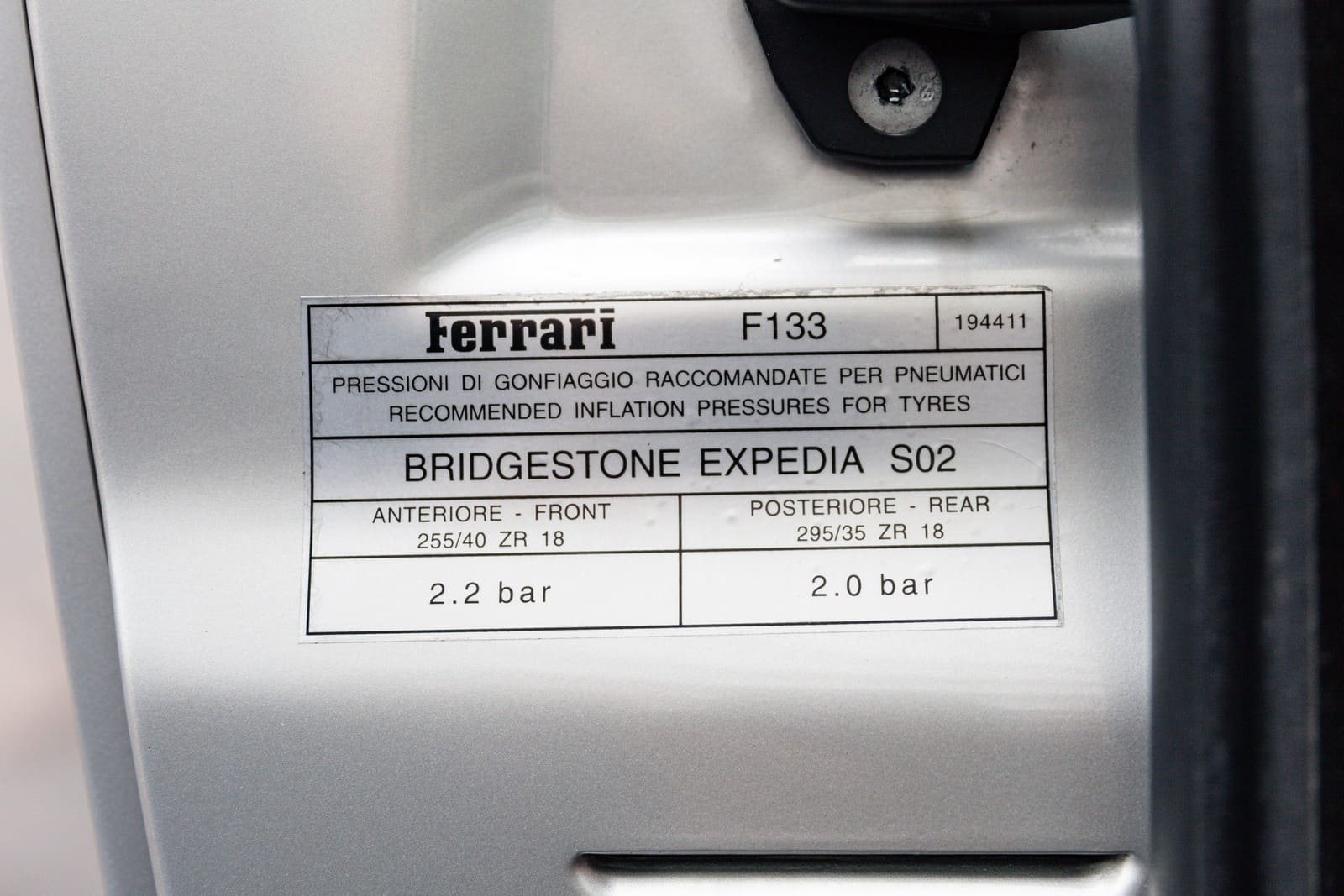 1996 - FERRARI F550 MARANELLO EX-MICHAEL SCHUMACHER, foto 27