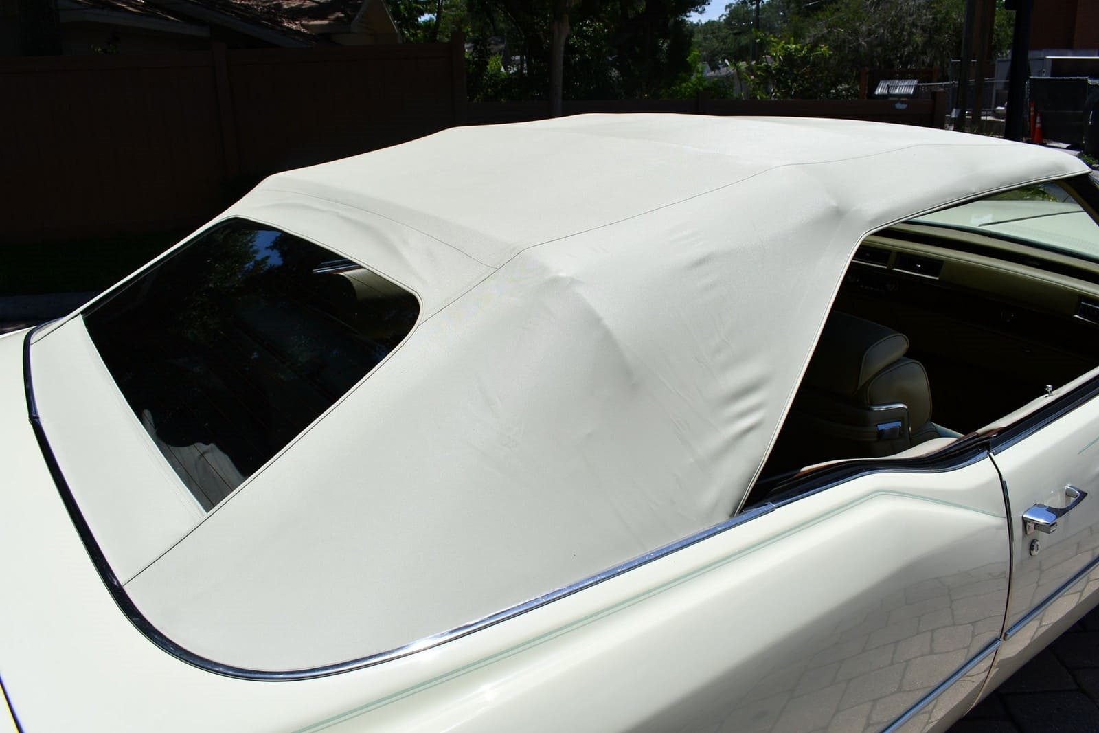 1976 - CADILLAC ELDORADO CONVERTIBLE PHOENICIAN IVORY, foto 11