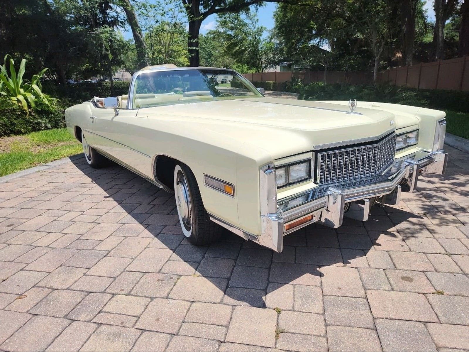 1976 - CADILLAC ELDORADO CONVERTIBLE PHOENICIAN IVORY, foto 19