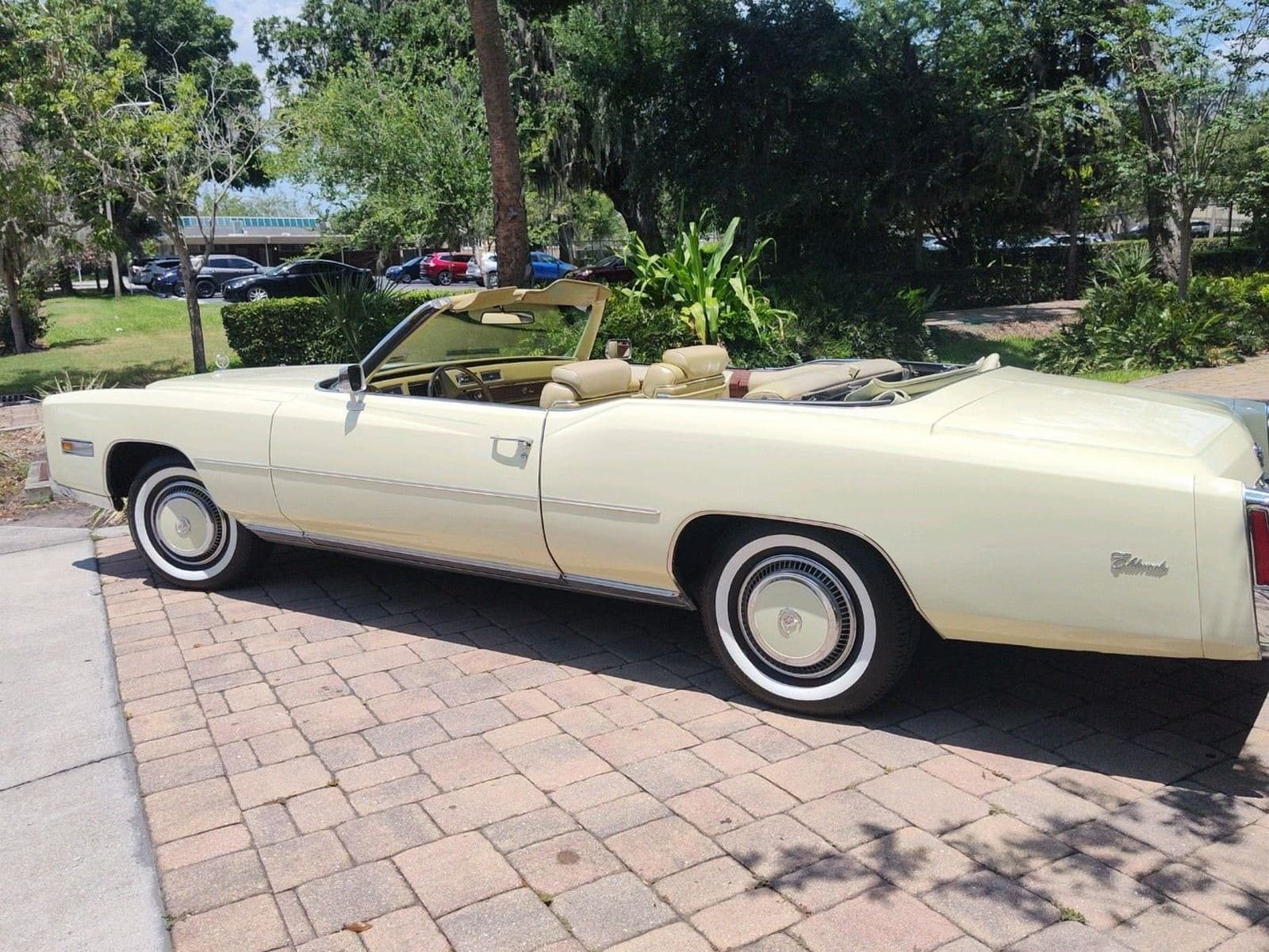 1976 - CADILLAC ELDORADO CONVERTIBLE PHOENICIAN IVORY, foto 22