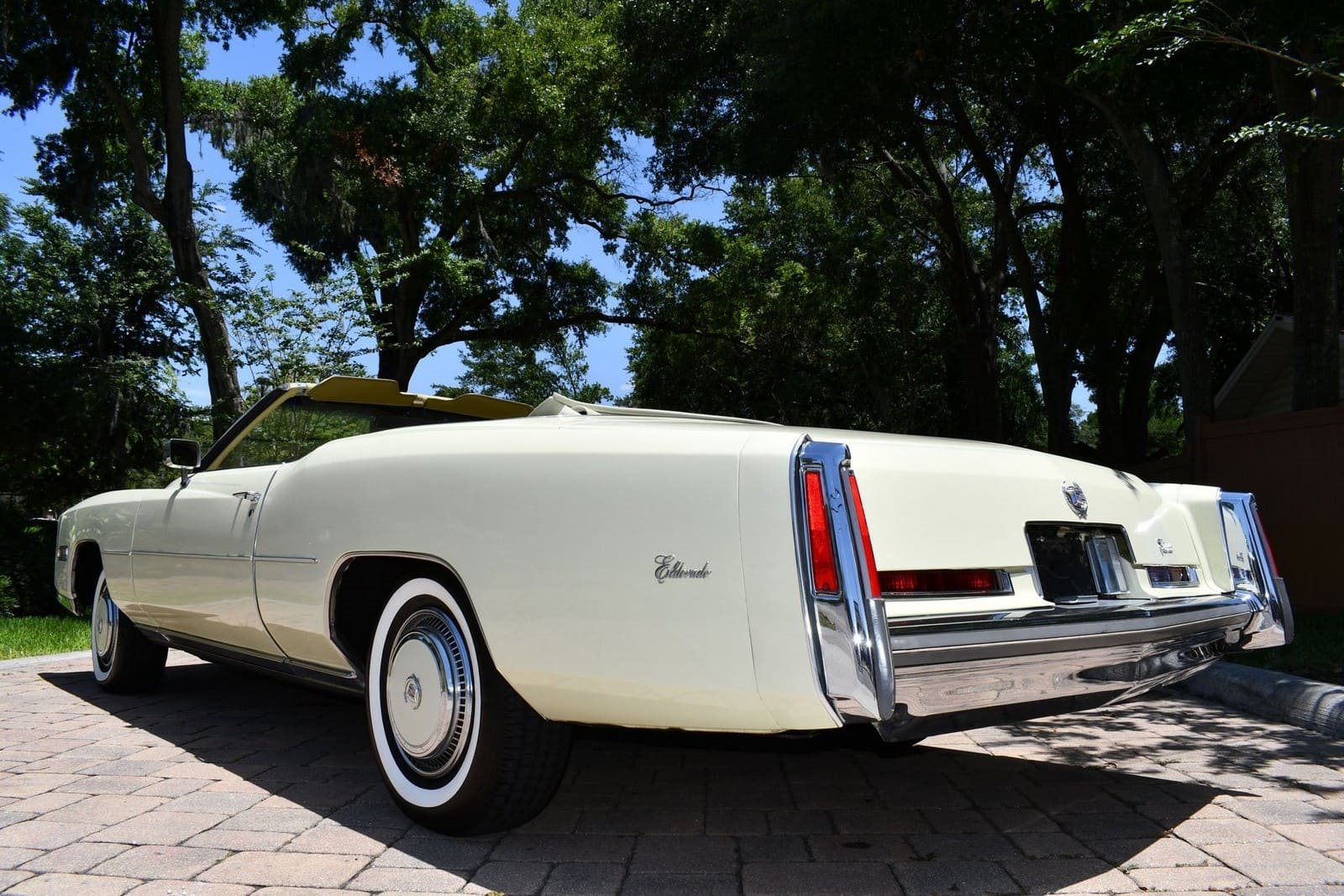1976 - CADILLAC ELDORADO CONVERTIBLE PHOENICIAN IVORY, foto 46