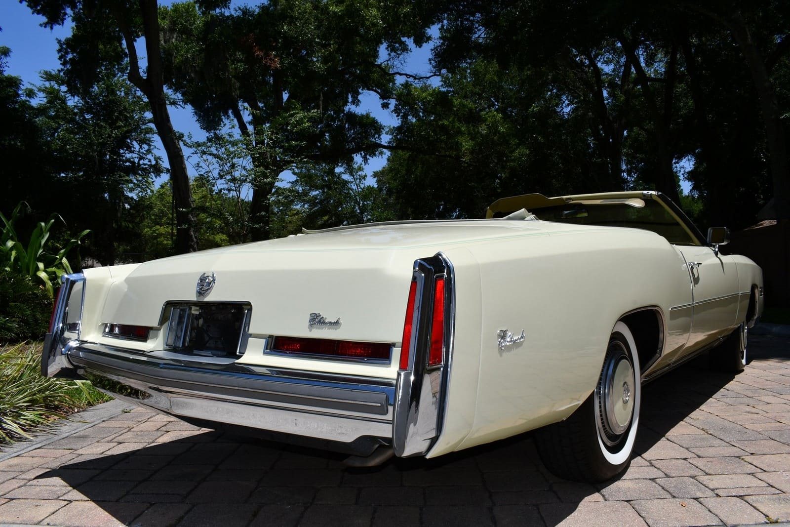 1976 - CADILLAC ELDORADO CONVERTIBLE PHOENICIAN IVORY, foto 48