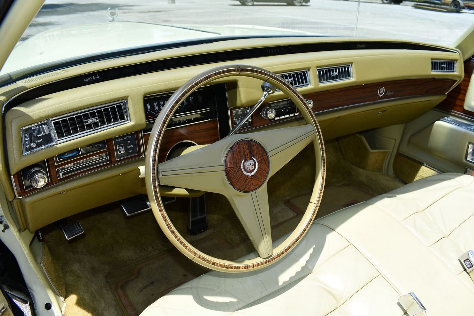 1976 - CADILLAC ELDORADO CONVERTIBLE PHOENICIAN IVORY, foto 62