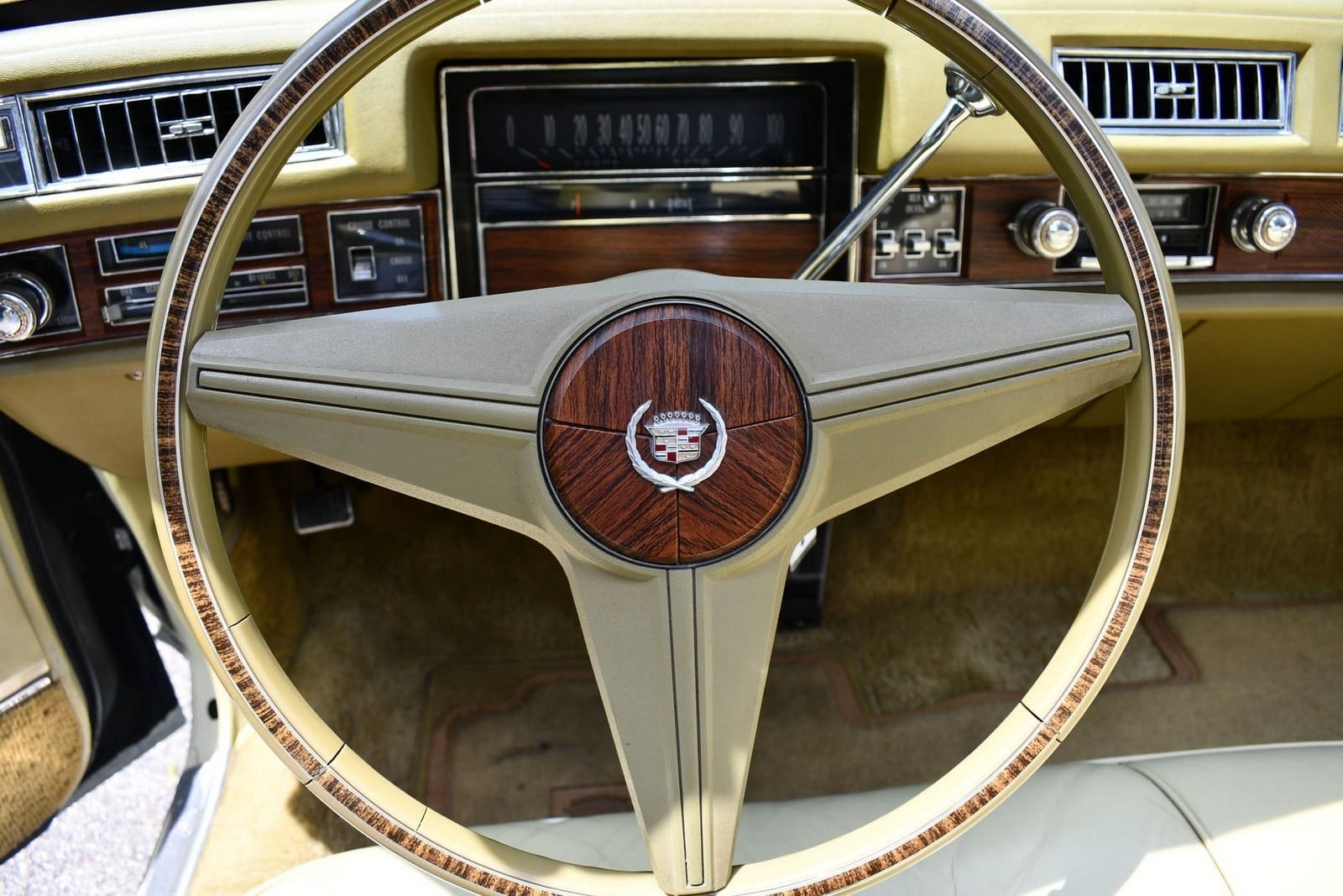 1976 - CADILLAC ELDORADO CONVERTIBLE PHOENICIAN IVORY, foto 63