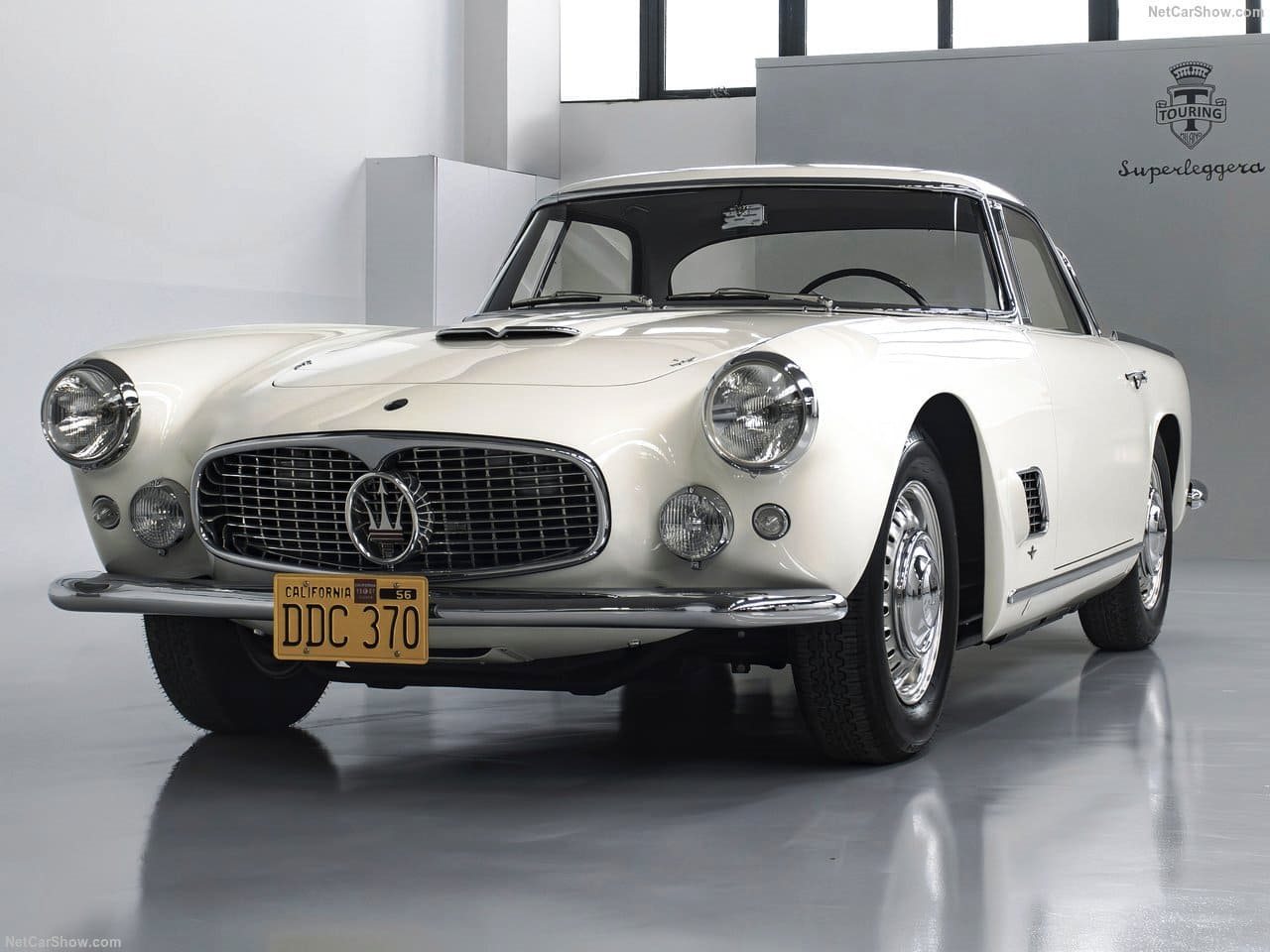 1959 - MASERATI 3500 GT TOURING COUPE WHITE, foto 1