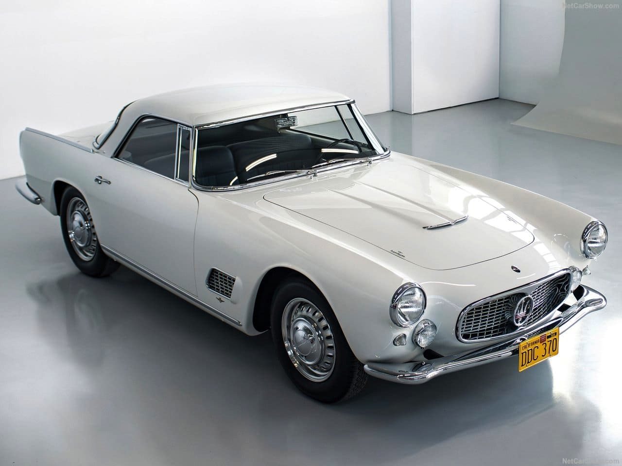 1959 - MASERATI 3500 GT TOURING COUPE WHITE, foto 2