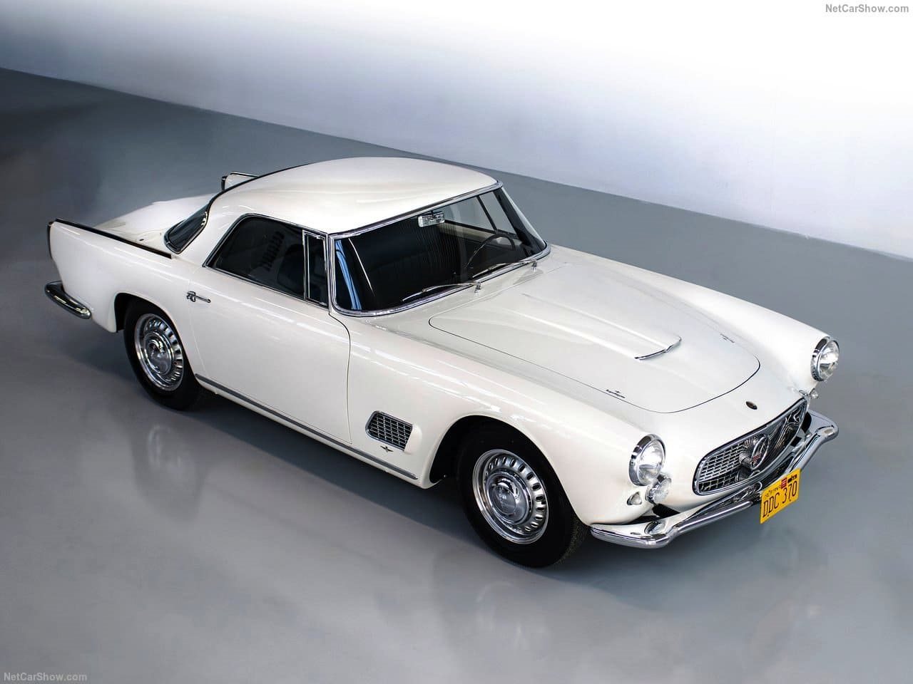 1959 - MASERATI 3500 GT TOURING COUPE WHITE, foto 3