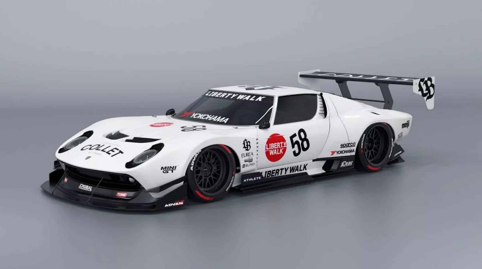 1973 - LAMBORGHINI MIURA LB-SILHOUETTE WORKS GT BY LIBERTY WALK, foto 1