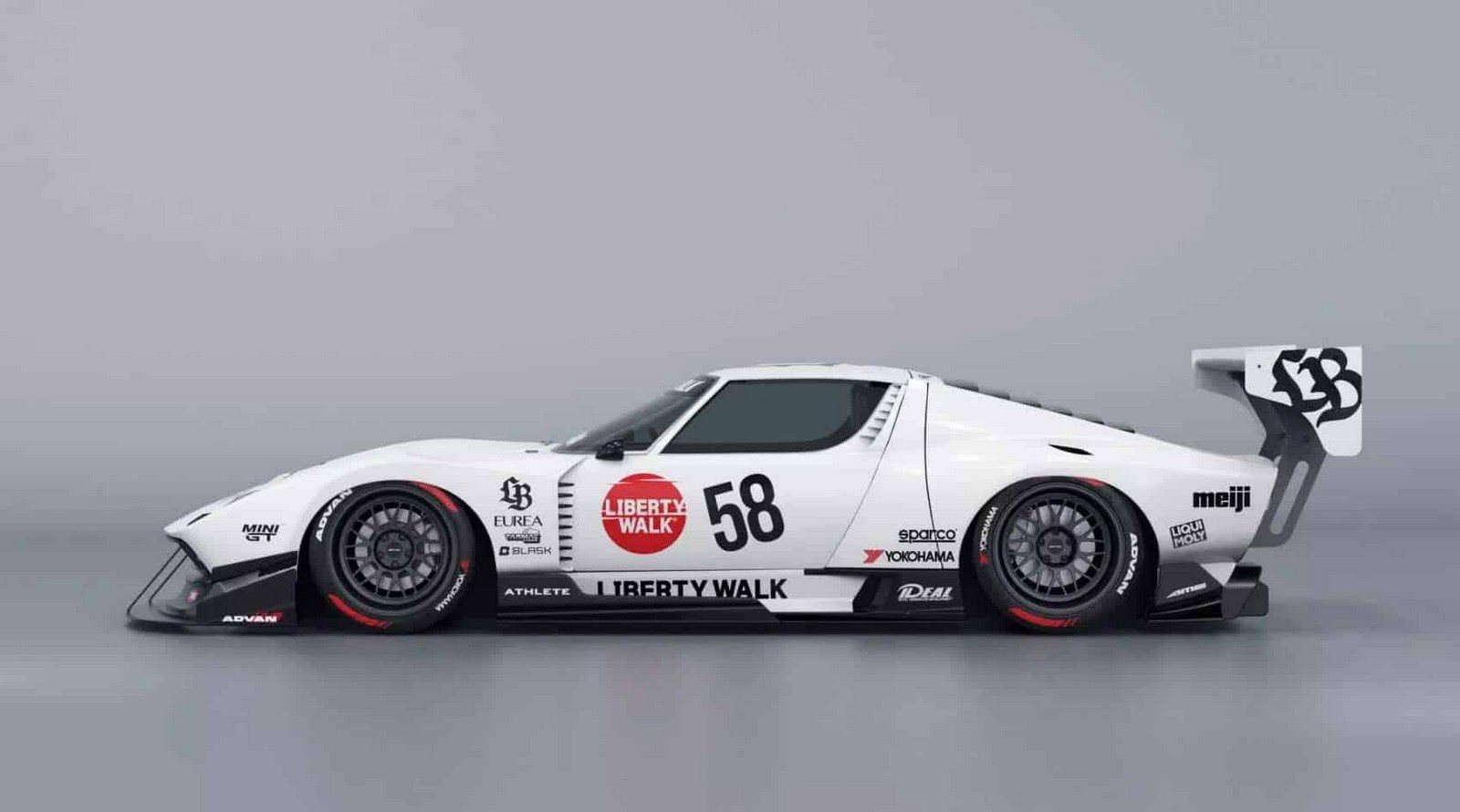 1973 - LAMBORGHINI MIURA LB-SILHOUETTE WORKS GT BY LIBERTY WALK, foto 2
