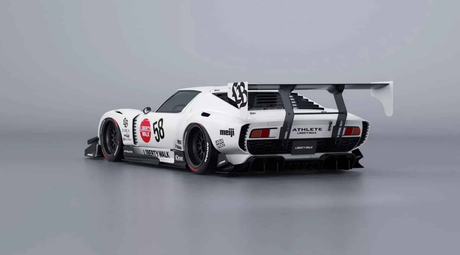 1973 - LAMBORGHINI MIURA LB-SILHOUETTE WORKS GT BY LIBERTY WALK, foto 3