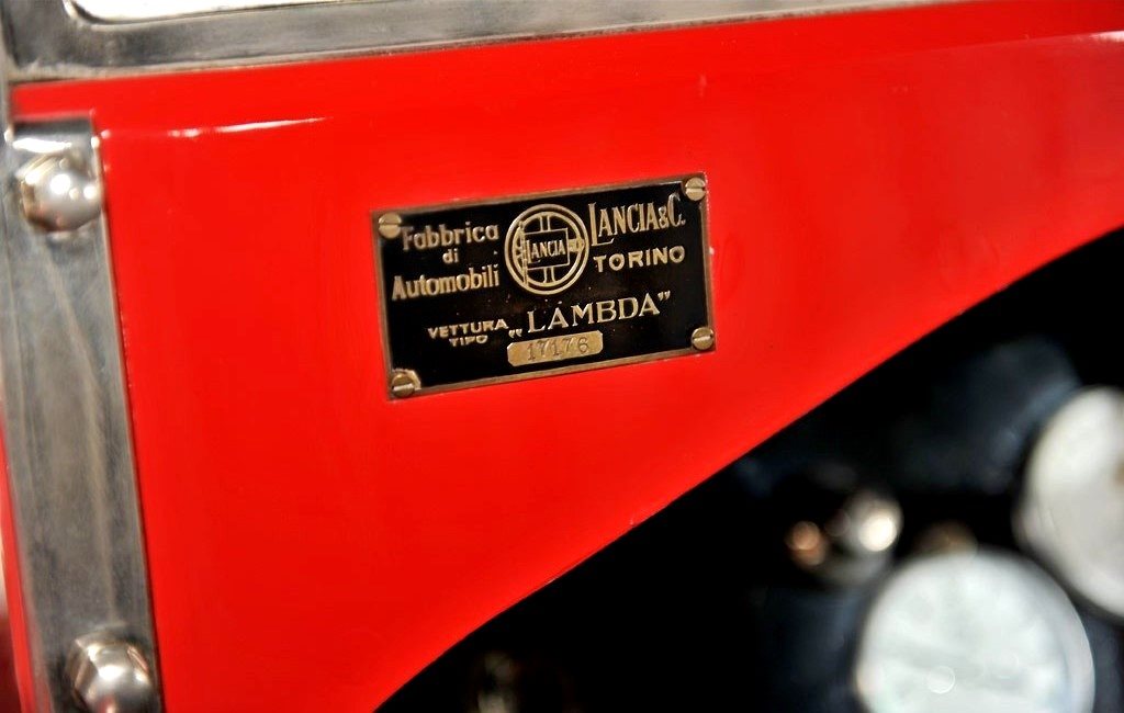 1927 - LANCIA LAMBDA TORPEDO TOURER RED, foto 4