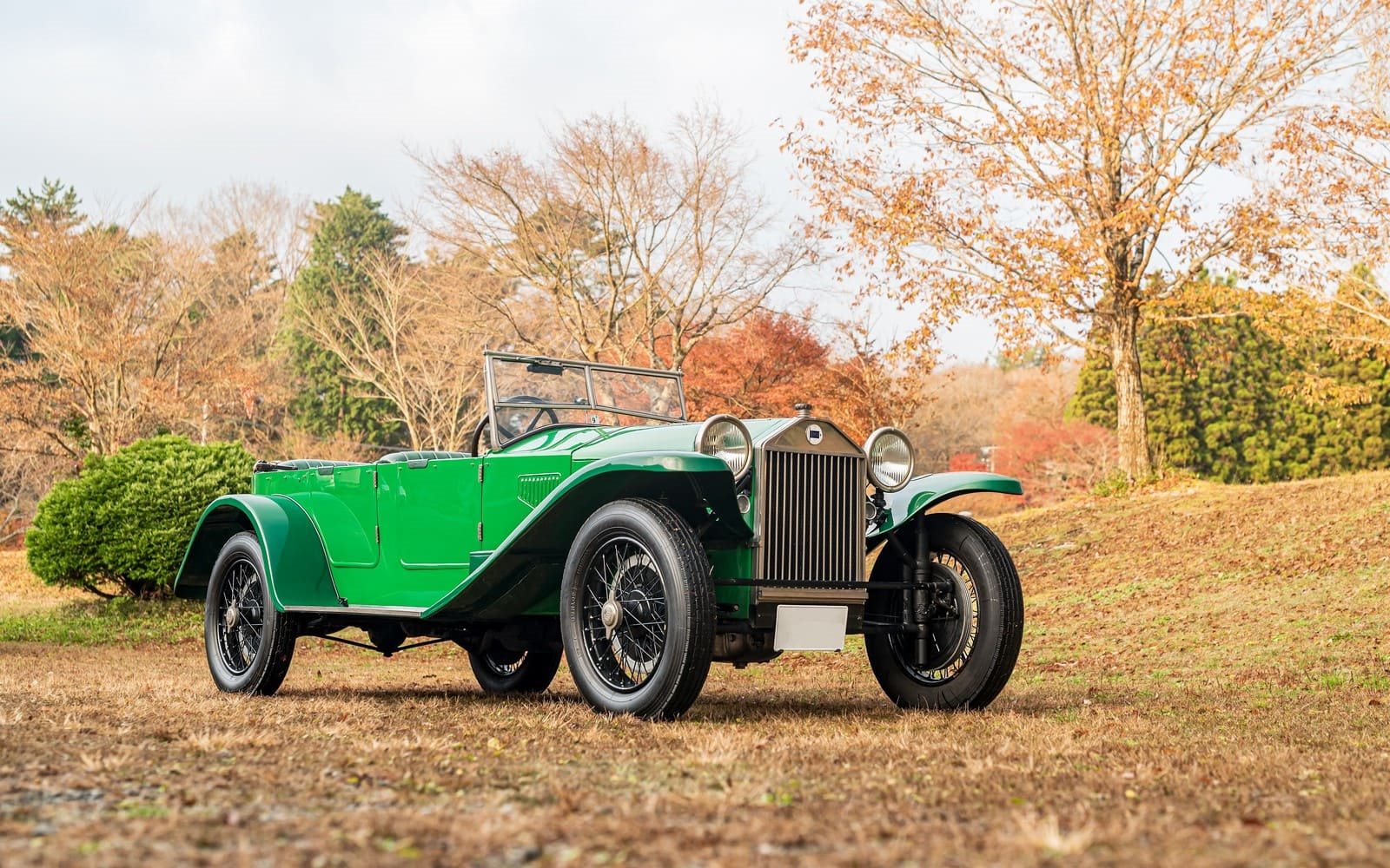1927 - LANCIA LAMBDA TORPEDO TOURER GREEN, foto 1