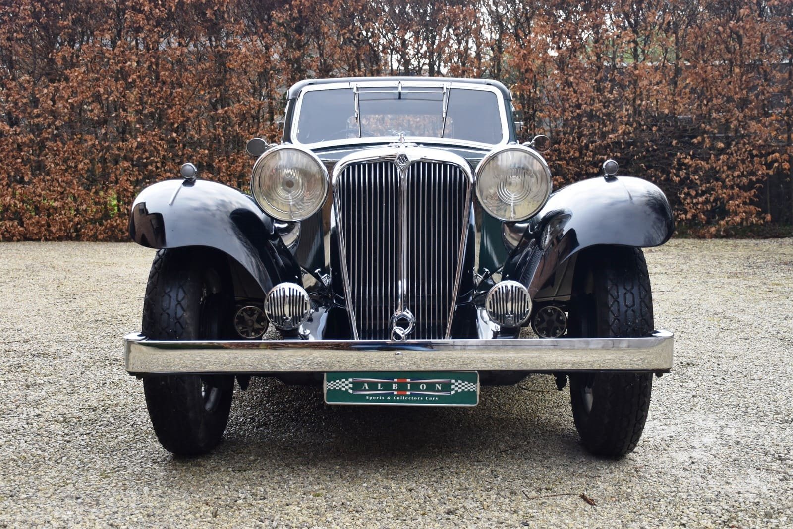 1934 - JAGUAR SS-1 FOUR LIGHT SALOON GREEN, foto 7