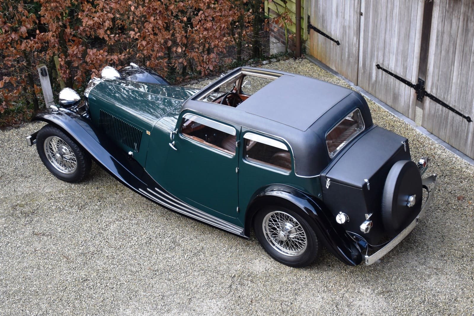 1934 - JAGUAR SS-1 FOUR LIGHT SALOON GREEN, foto 10