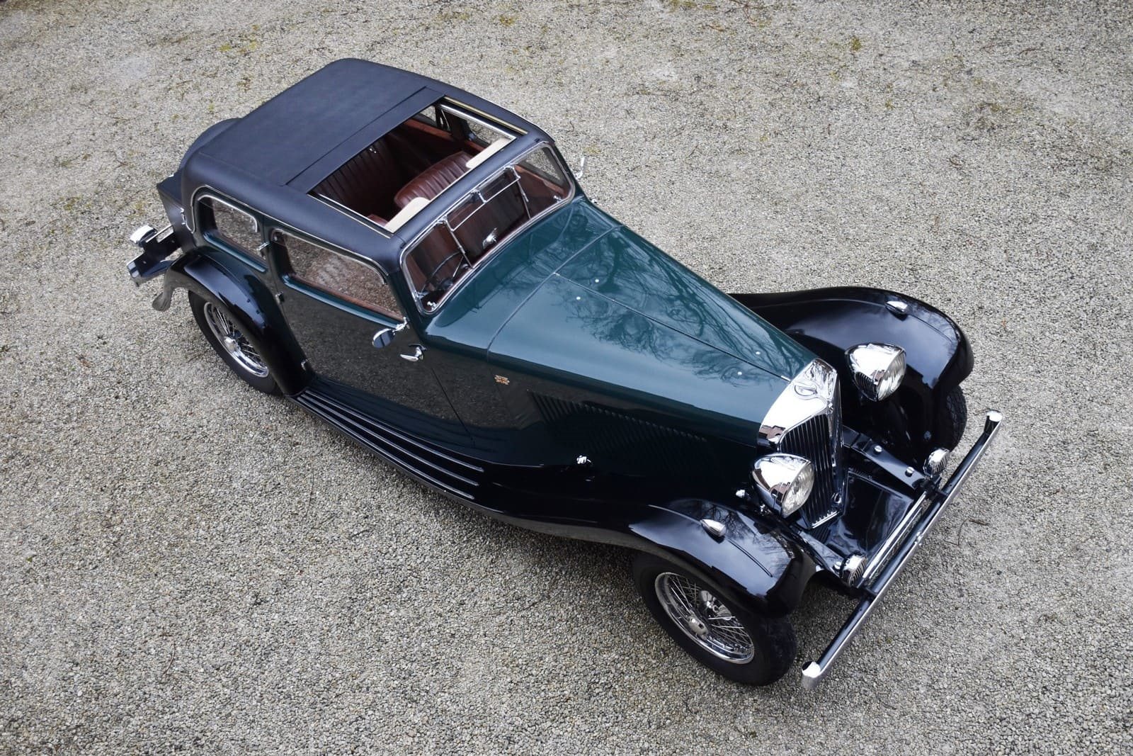 1934 - JAGUAR SS-1 FOUR LIGHT SALOON GREEN, foto 12