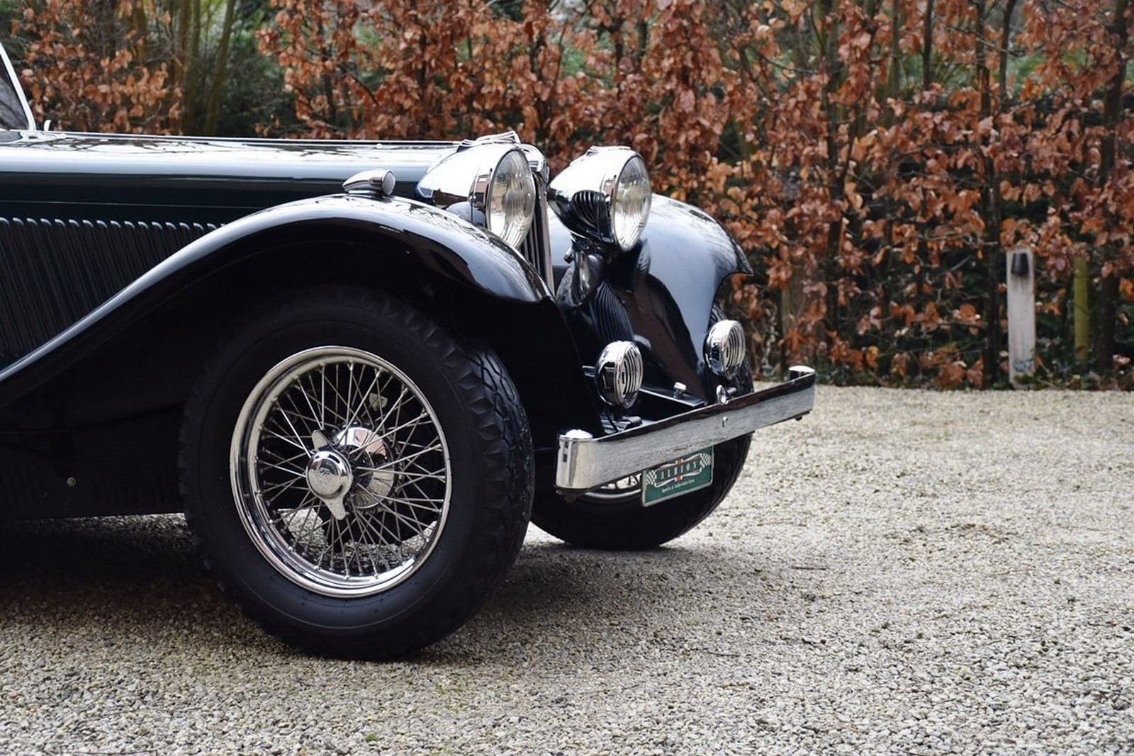 1934 - JAGUAR SS-1 FOUR LIGHT SALOON GREEN, foto 15