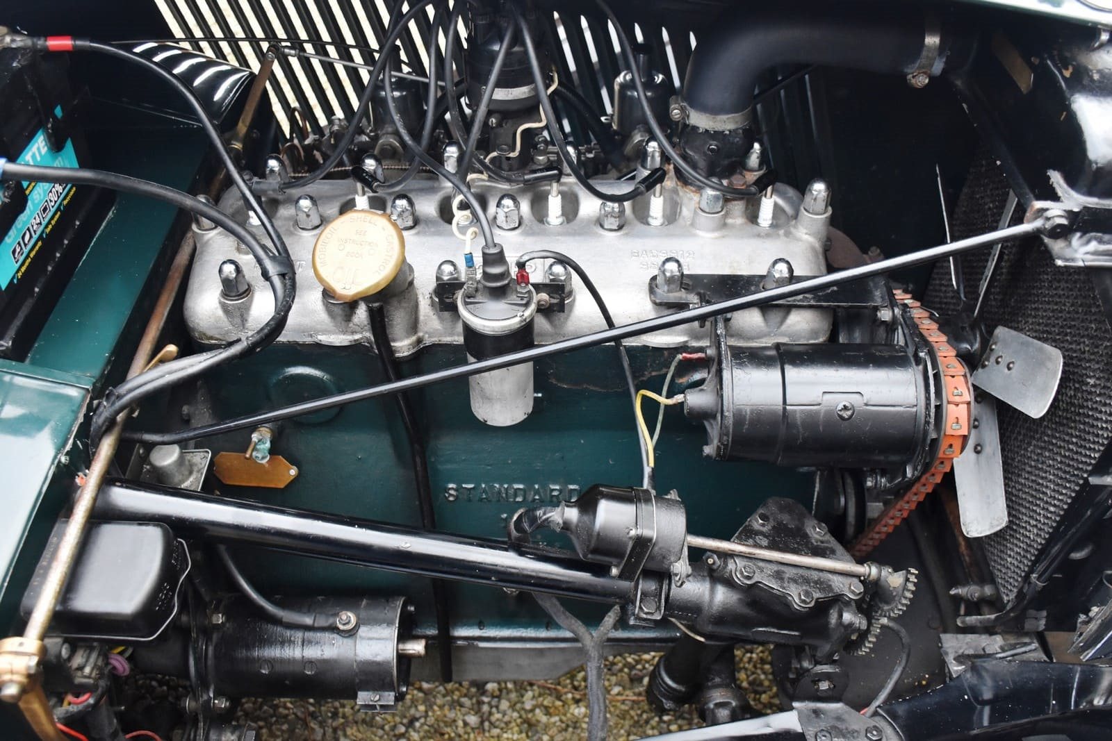 1934 - JAGUAR SS-1 FOUR LIGHT SALOON GREEN, foto 40