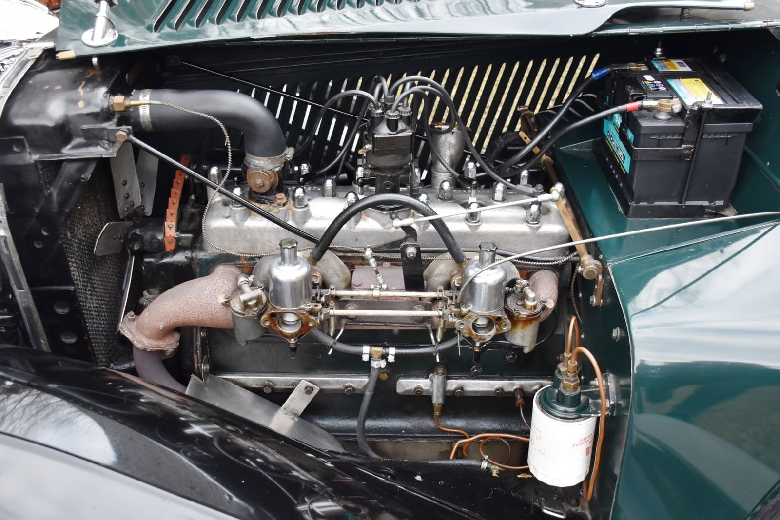 1934 - JAGUAR SS-1 FOUR LIGHT SALOON GREEN, foto 41