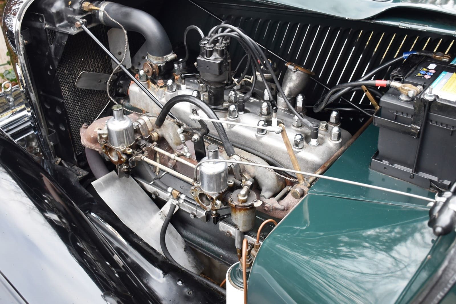 1934 - JAGUAR SS-1 FOUR LIGHT SALOON GREEN, foto 42
