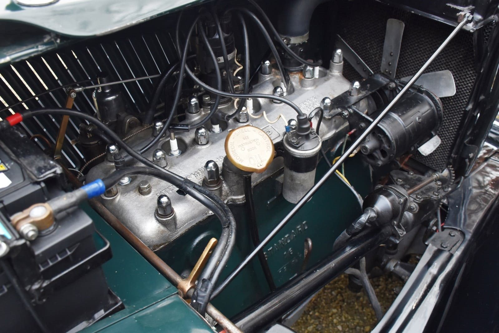 1934 - JAGUAR SS-1 FOUR LIGHT SALOON GREEN, foto 44