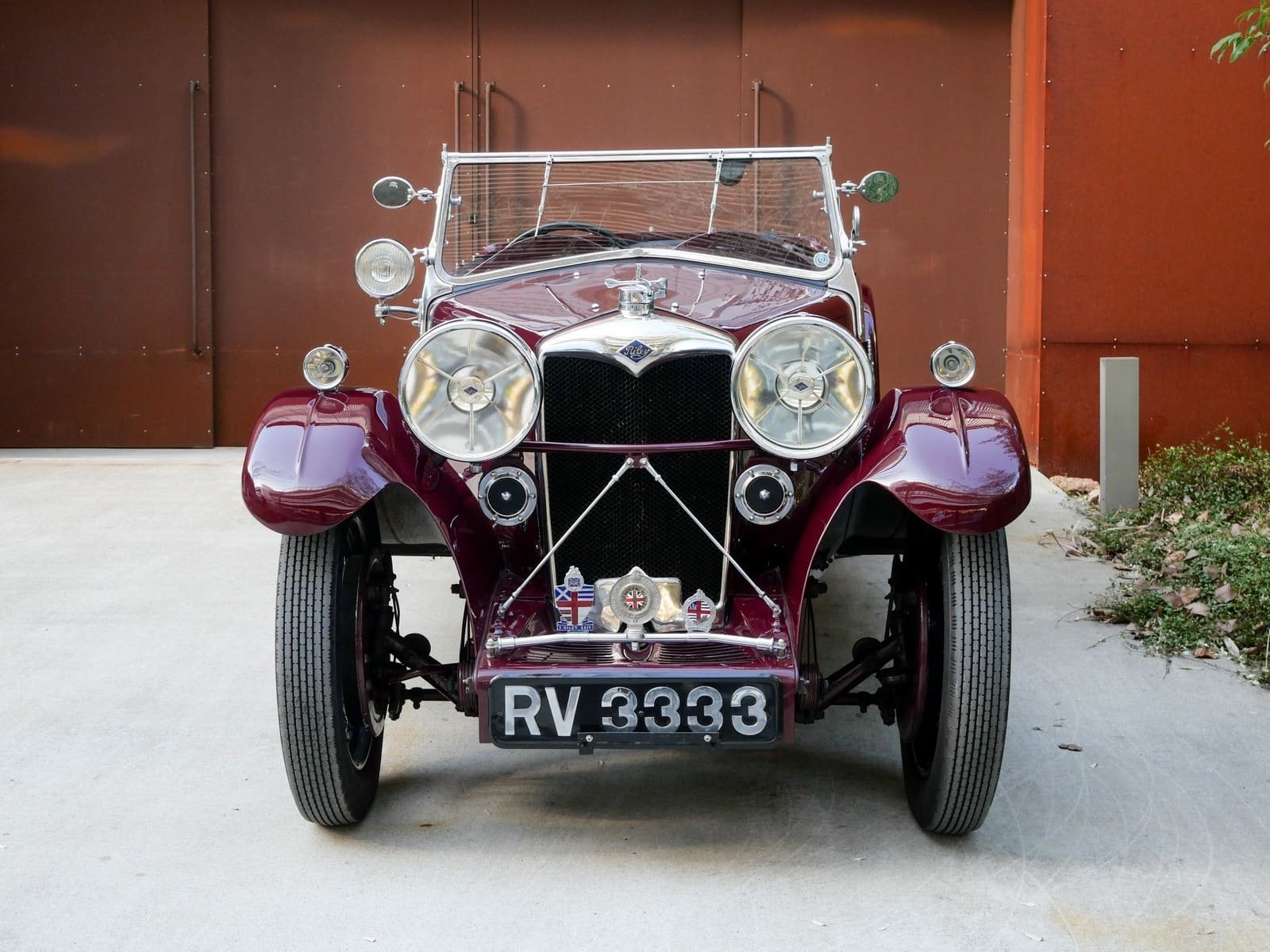 1933 - RILEY 9 LYNX TOURER MAROON, foto 4
