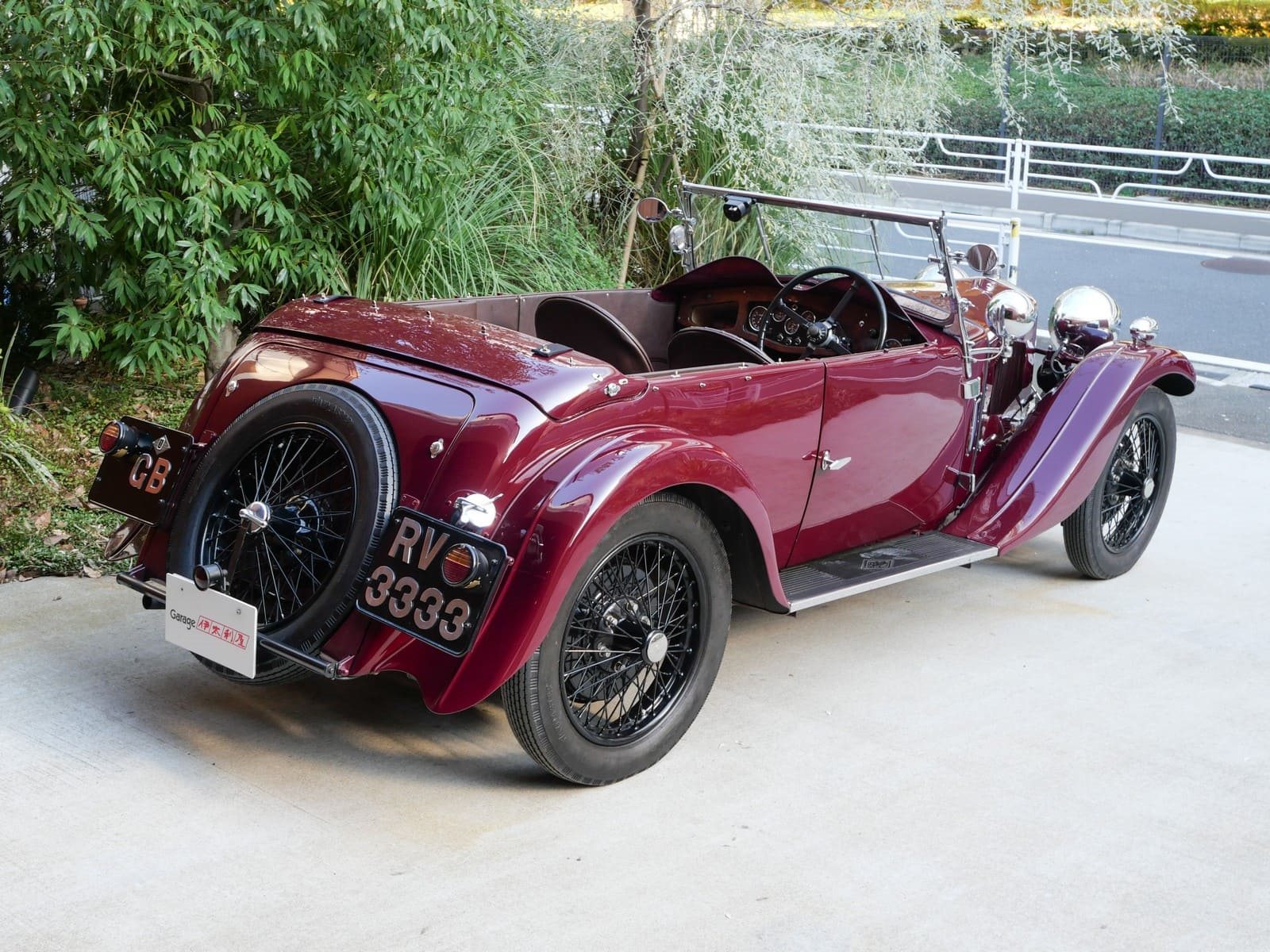 1933 - RILEY 9 LYNX TOURER MAROON, foto 5