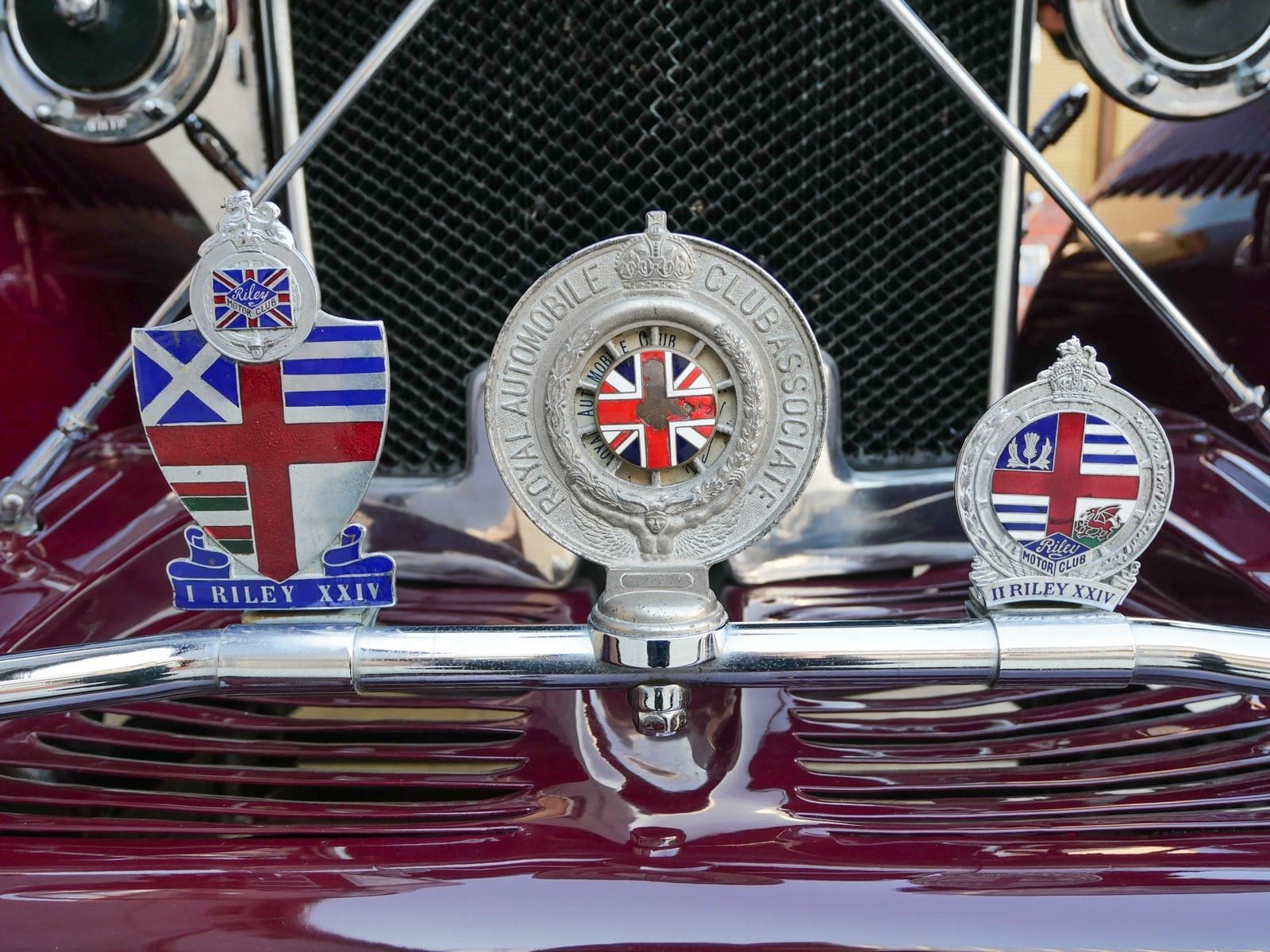 1933 - RILEY 9 LYNX TOURER MAROON, foto 12