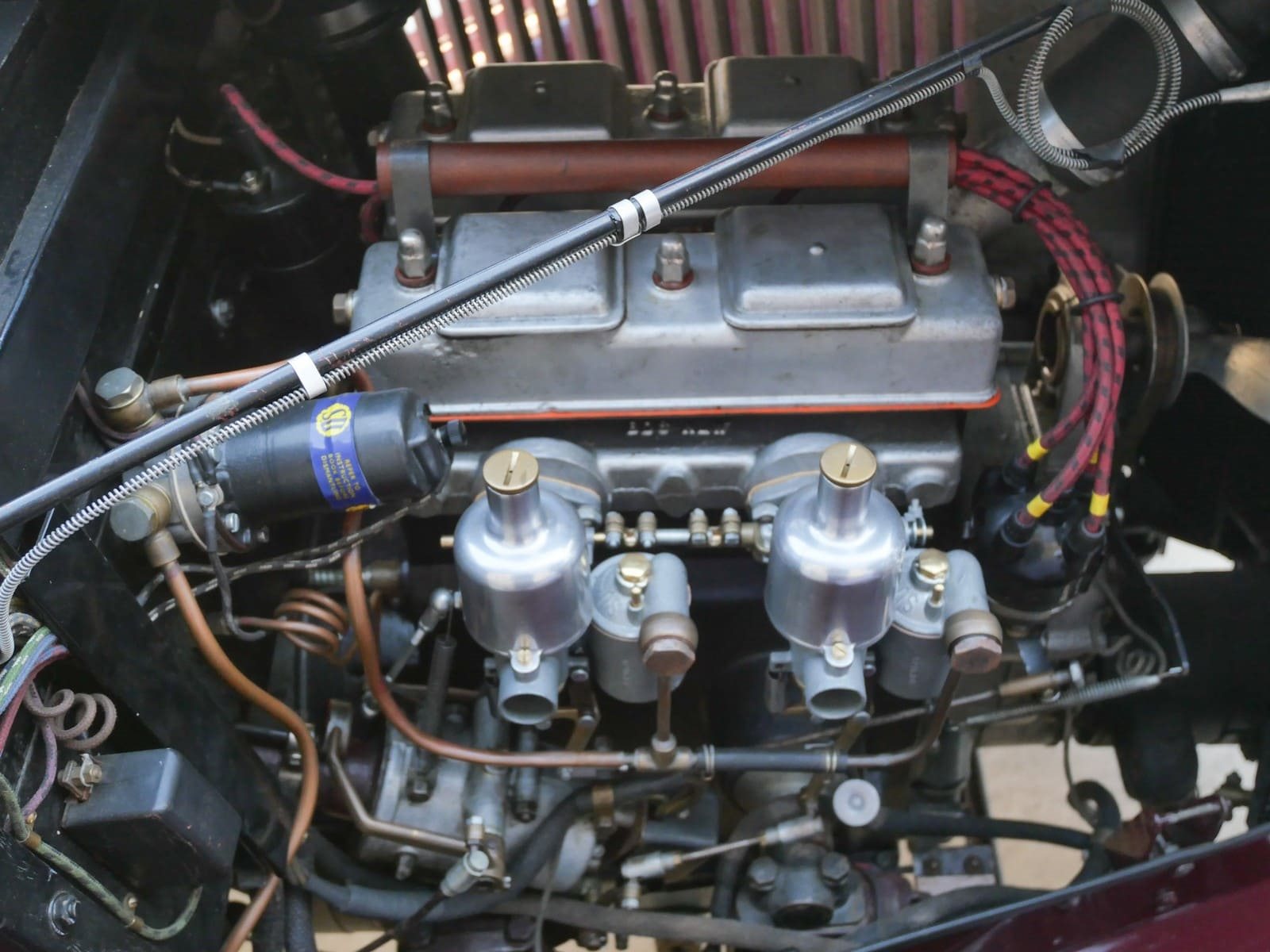 1933 - RILEY 9 LYNX TOURER MAROON, foto 16