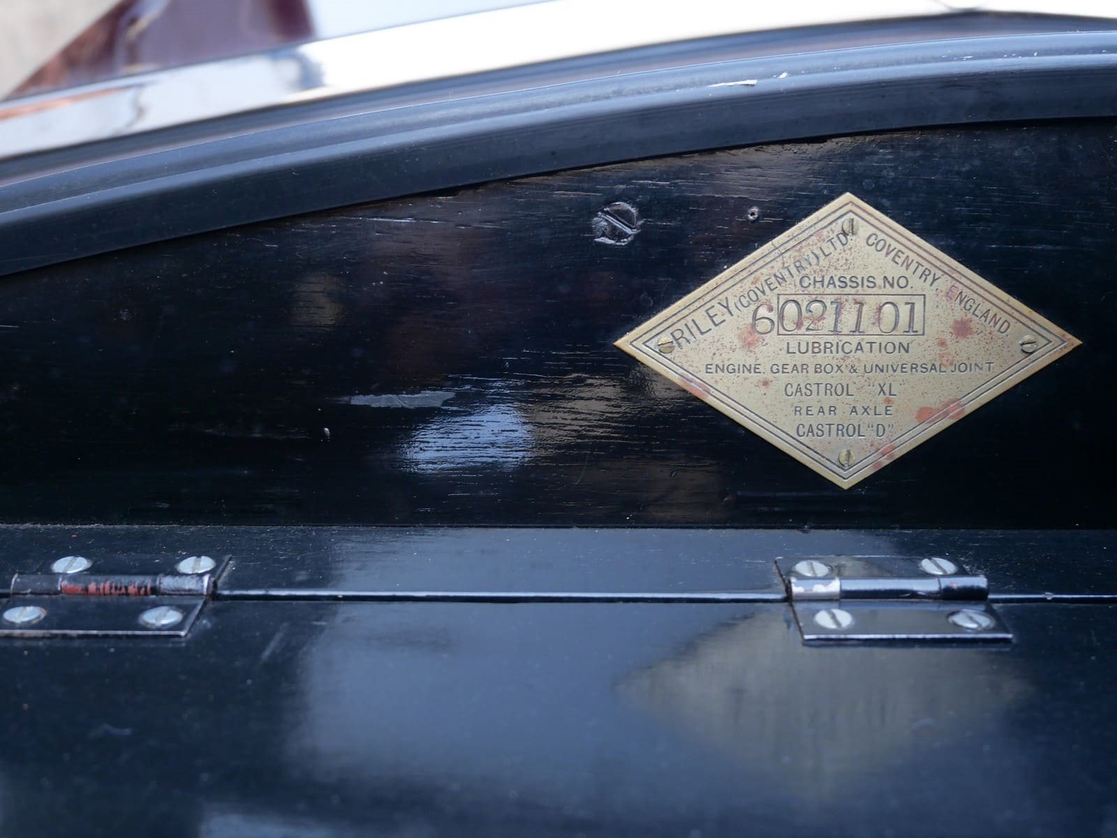 1933 - RILEY 9 LYNX TOURER MAROON, foto 17