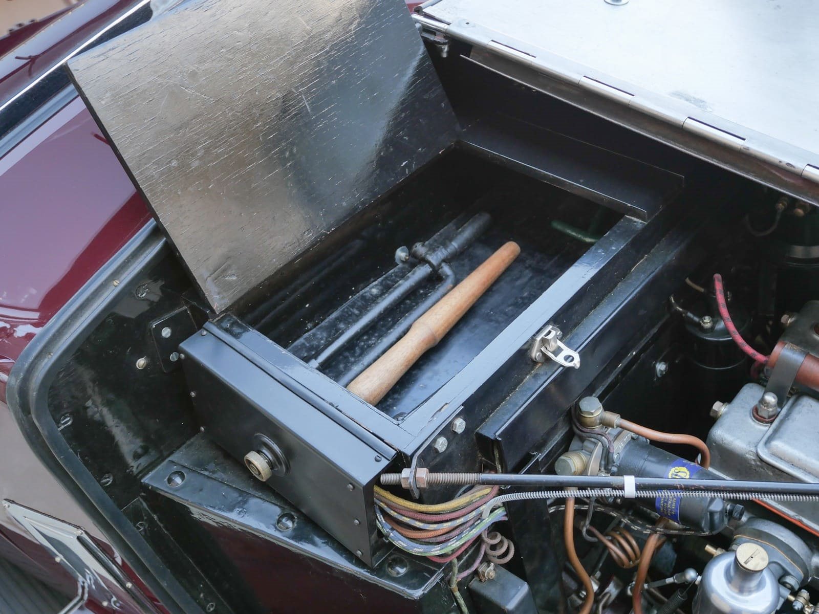 1933 - RILEY 9 LYNX TOURER MAROON, foto 23