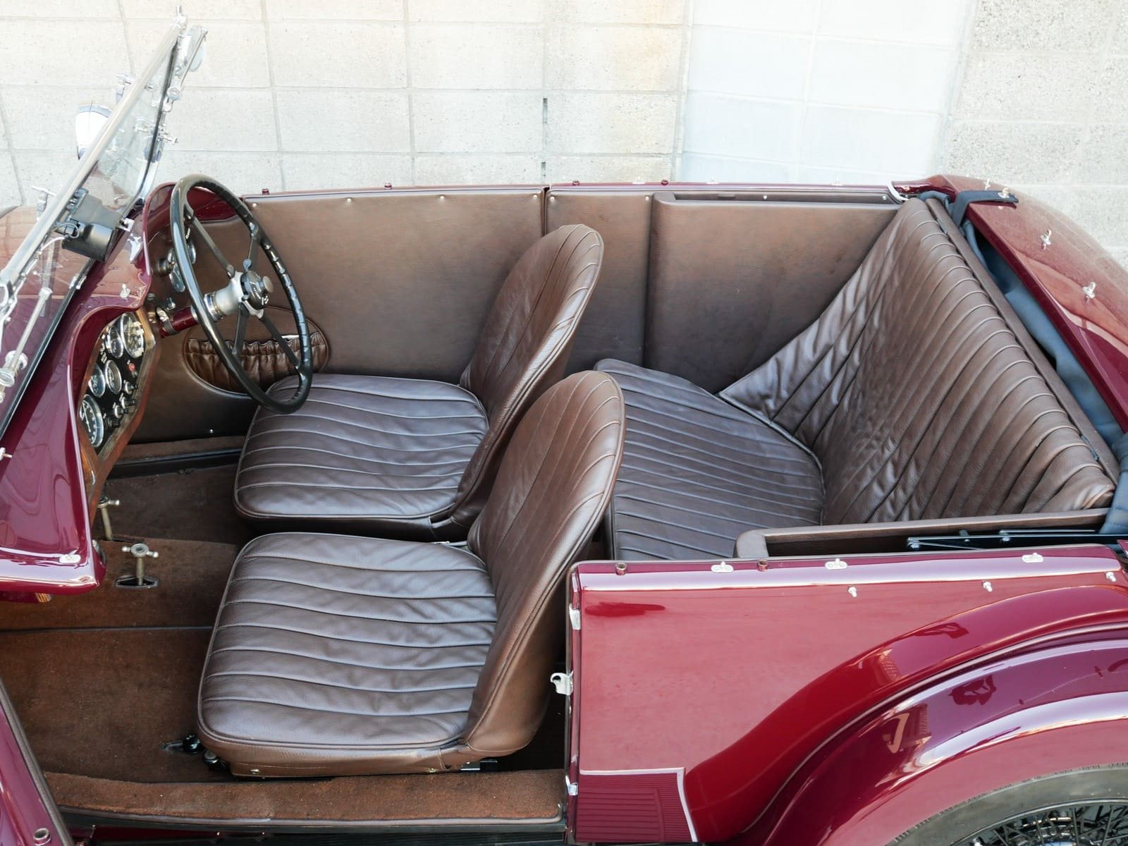 1933 - RILEY 9 LYNX TOURER MAROON, foto 24
