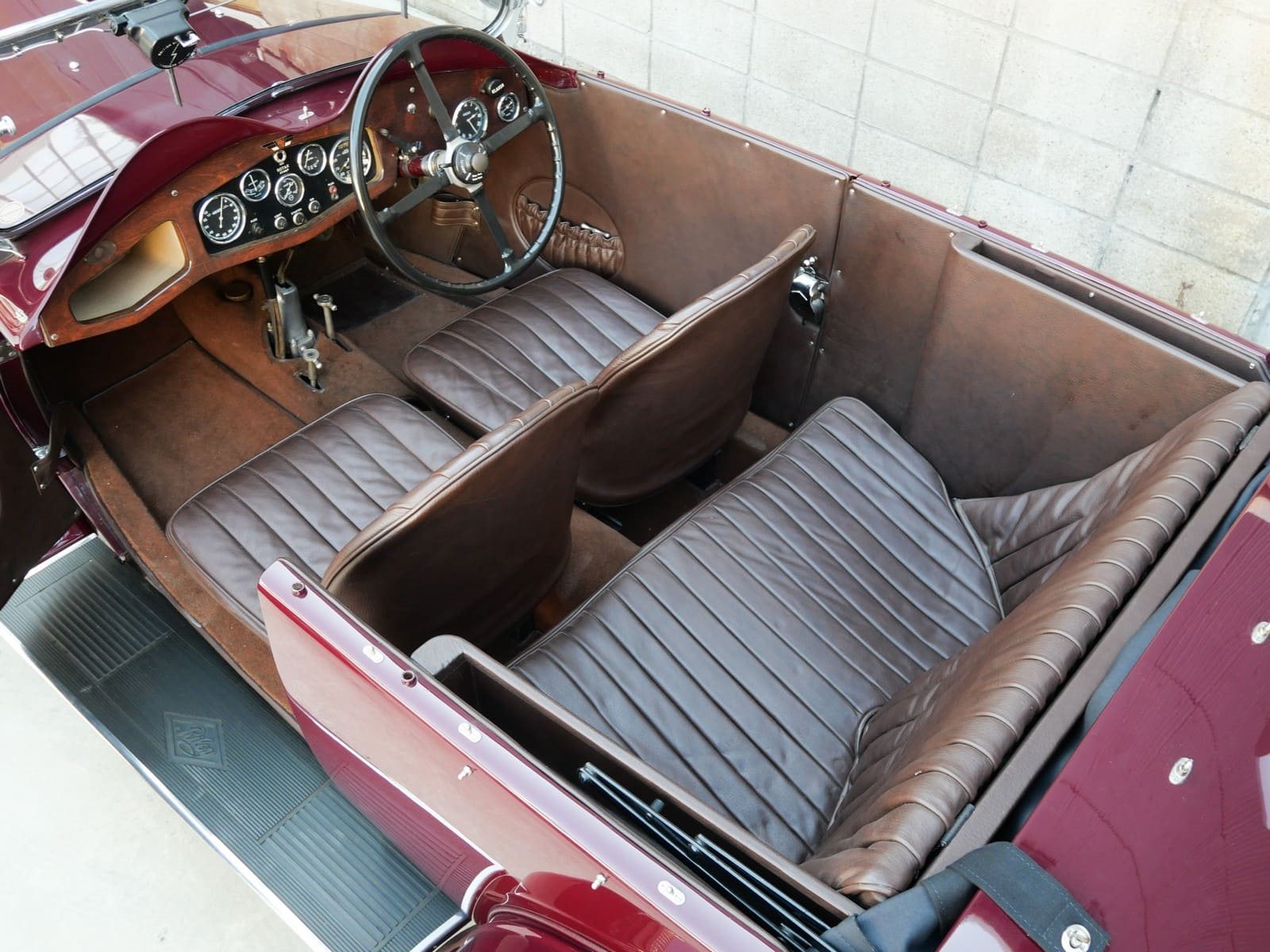 1933 - RILEY 9 LYNX TOURER MAROON, foto 25