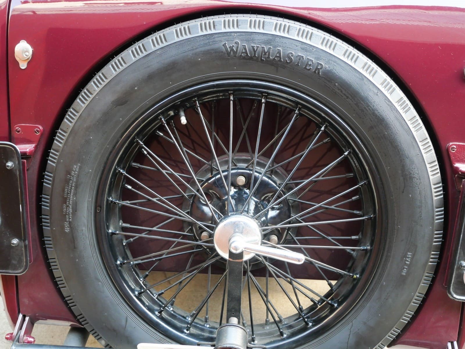 1933 - RILEY 9 LYNX TOURER MAROON, foto 27