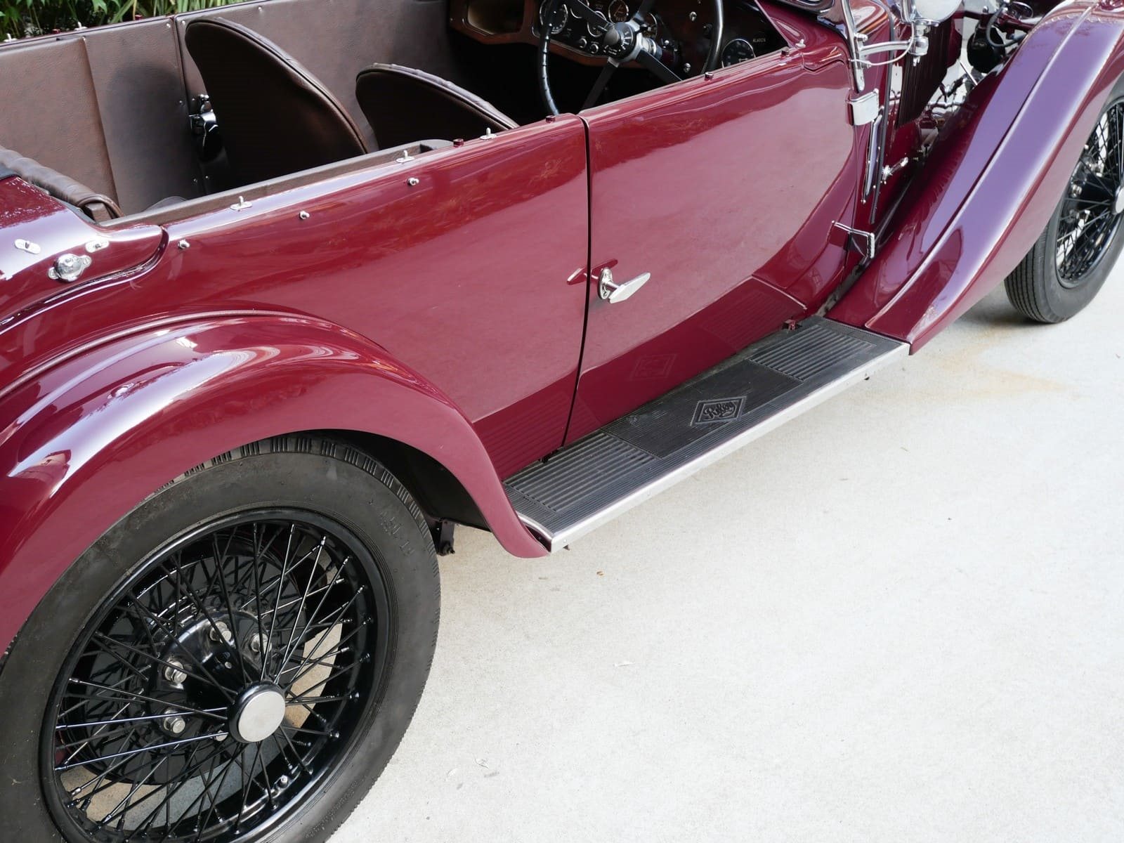 1933 - RILEY 9 LYNX TOURER MAROON, foto 28