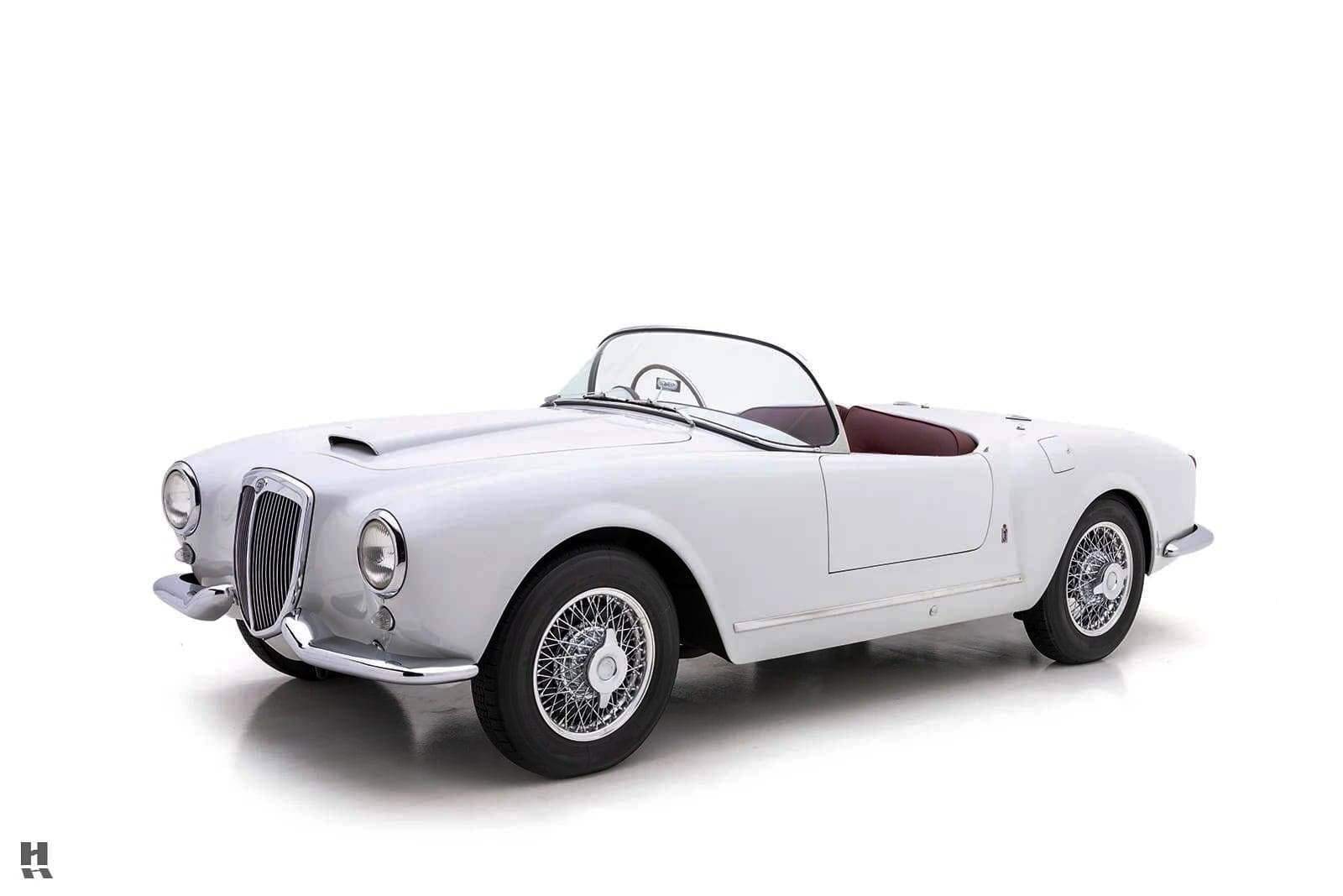 1955 - LANCIA AURELIA B24 SPIDER AMERICA WHITE, foto 1
