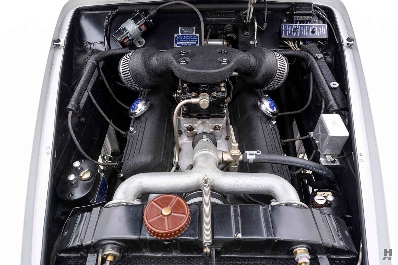 1955 - LANCIA AURELIA B24 SPIDER AMERICA WHITE, foto 6