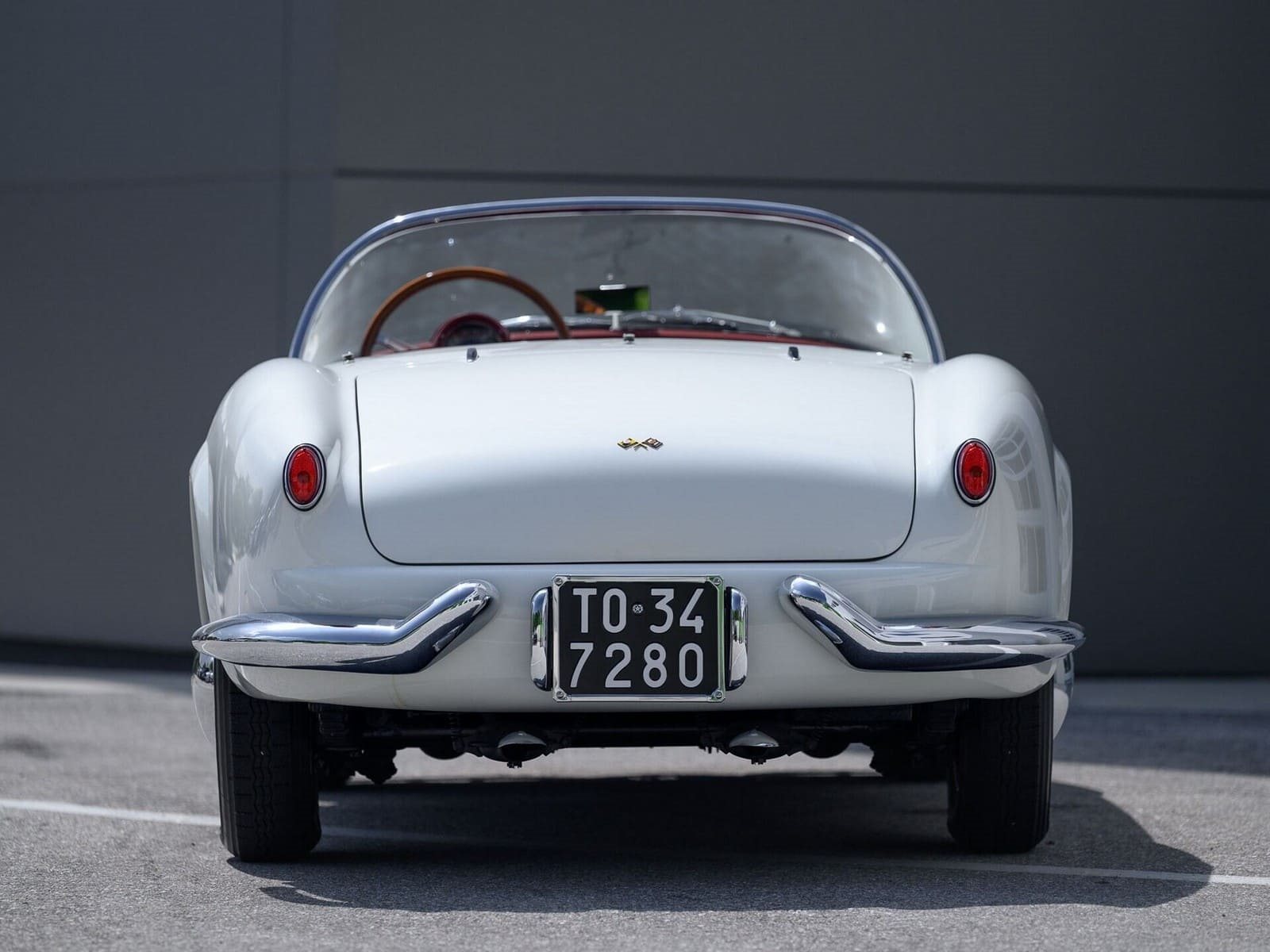 1955 - LANCIA AURELIA B24 SPIDER AMERICA WHITE, foto 40