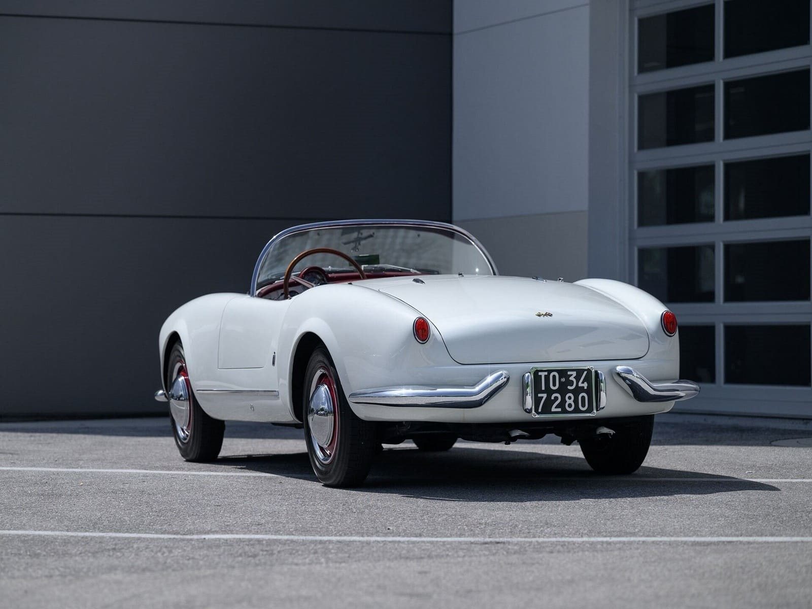 1955 - LANCIA AURELIA B24 SPIDER AMERICA WHITE, foto 42