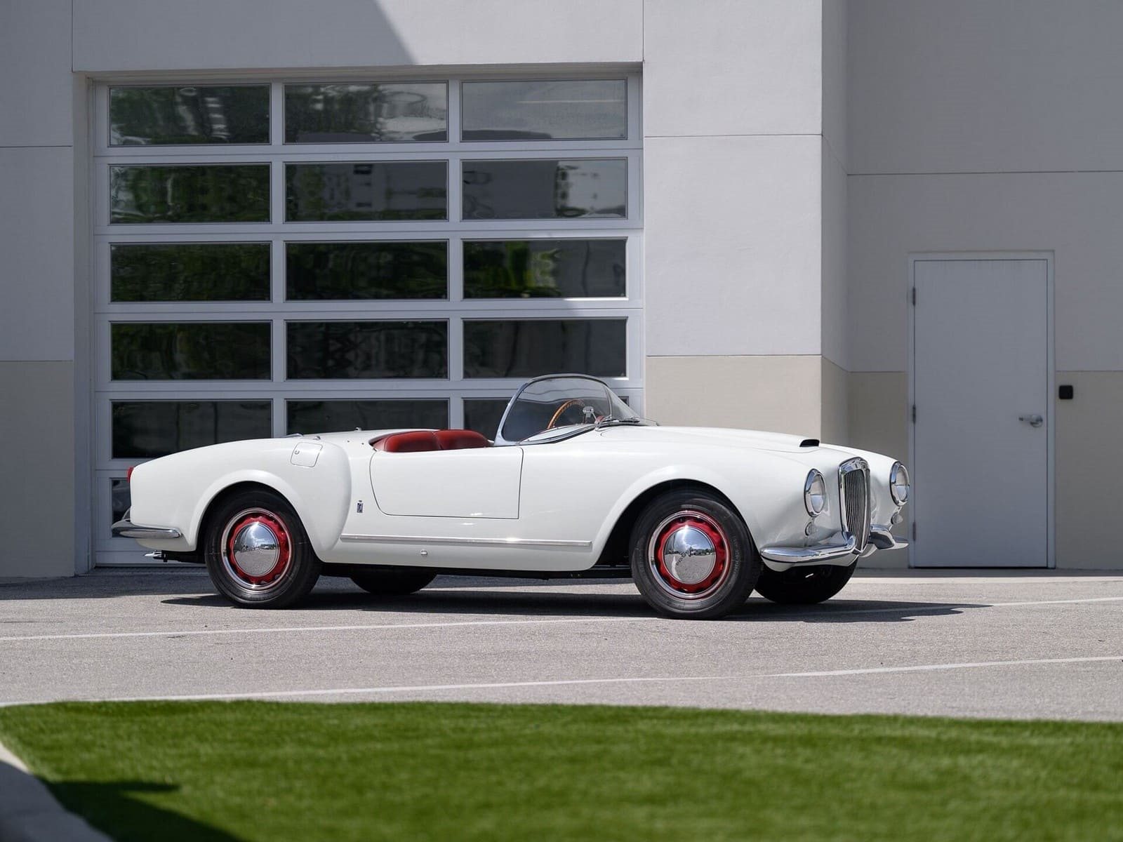 1955 - LANCIA AURELIA B24 SPIDER AMERICA WHITE, foto 45