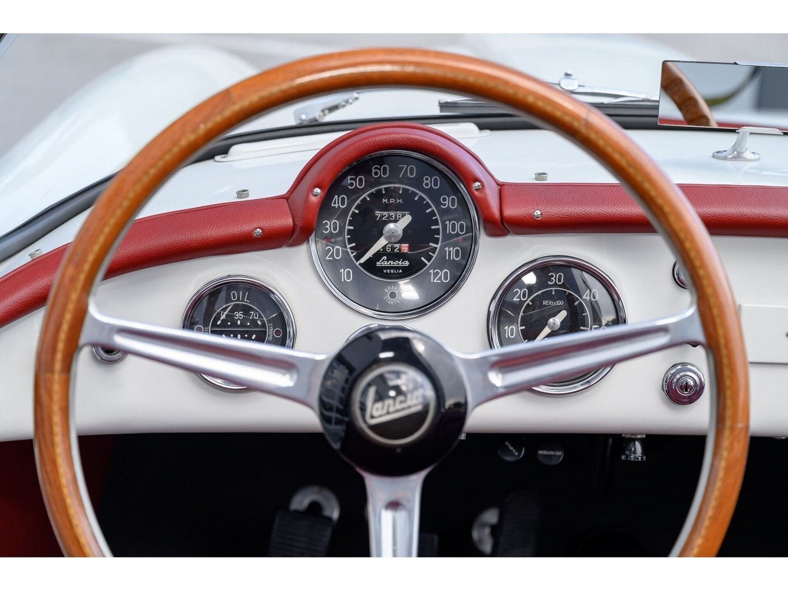 1955 - LANCIA AURELIA B24 SPIDER AMERICA WHITE, foto 77