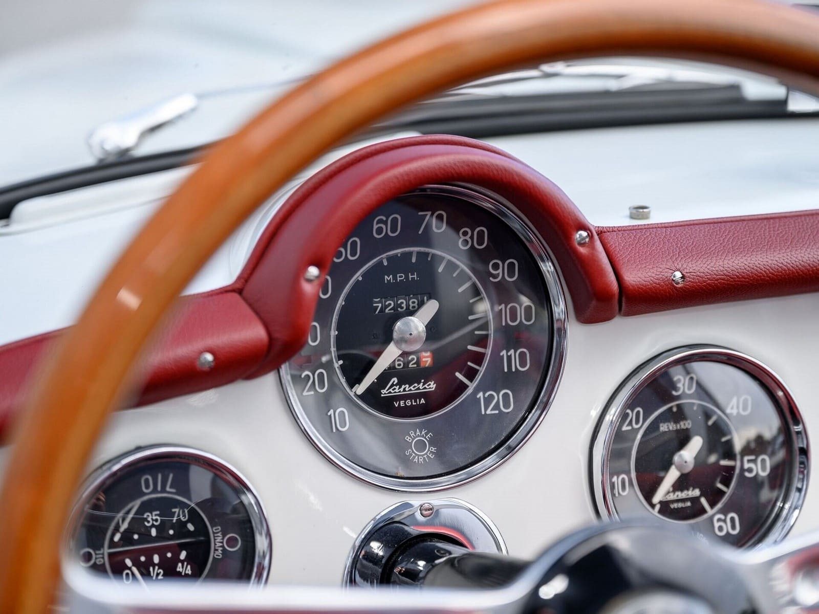 1955 - LANCIA AURELIA B24 SPIDER AMERICA WHITE, foto 78