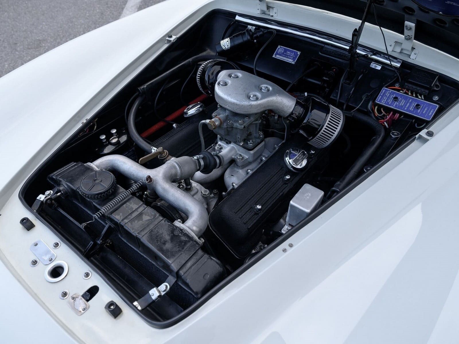 1955 - LANCIA AURELIA B24 SPIDER AMERICA WHITE, foto 86