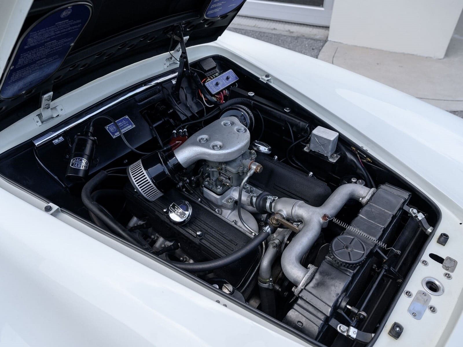 1955 - LANCIA AURELIA B24 SPIDER AMERICA WHITE, foto 87