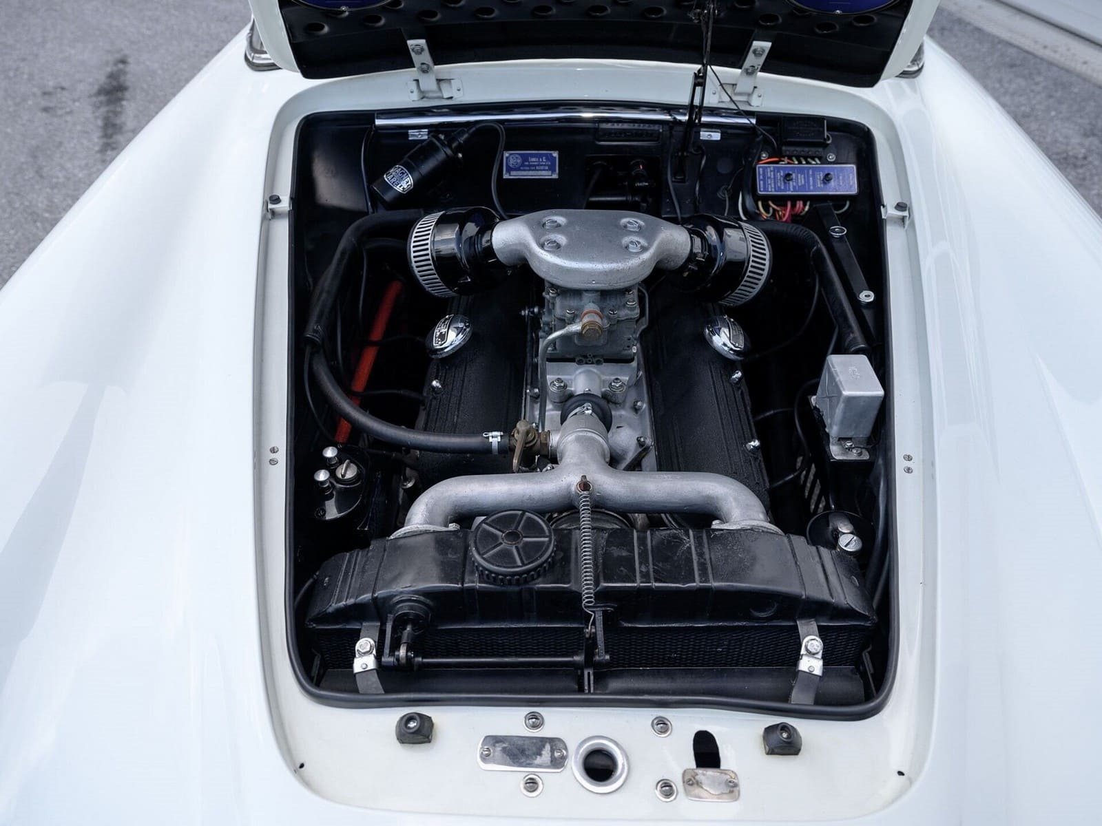 1955 - LANCIA AURELIA B24 SPIDER AMERICA WHITE, foto 88