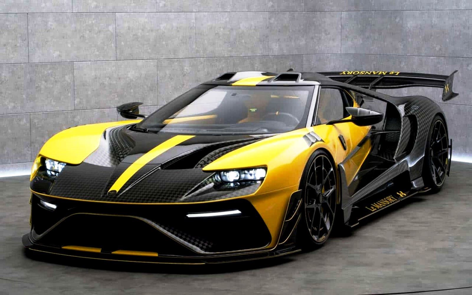 2025 - FORD GT MANSORY X UNDER ARMOUR ‘LE MANSORY’, foto 2
